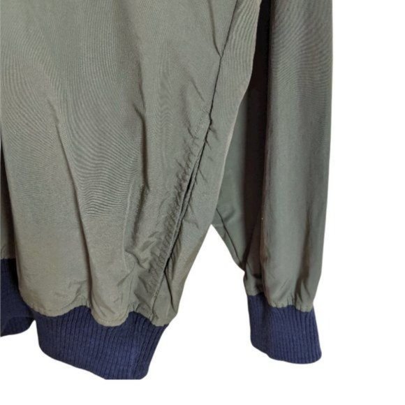 Men's Elion Apparel Pullover Windbreaker in Olive Green Black Embroidery - XL - Picture 5 of 15